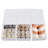 Jerilynn 9.05" Drawer Storage Boxes Stackable Closet Organizer