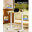 Gas Spring Adjustable Mobile Standing Desk With Wheels-1182227213-1182227212