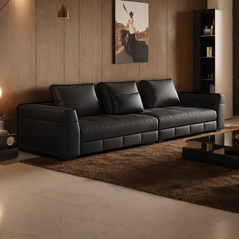 Canapé de luxe rétro français, H 33,46 po x l 118,11 po x P 39,76 po, 5