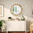 Brandy Rattan Wall Mirror Boho Mirror