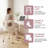 White Metal Decorative Stool Vanity Stool
