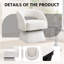 Fauteuil d'appoint moderne 27,7 po-2134261560