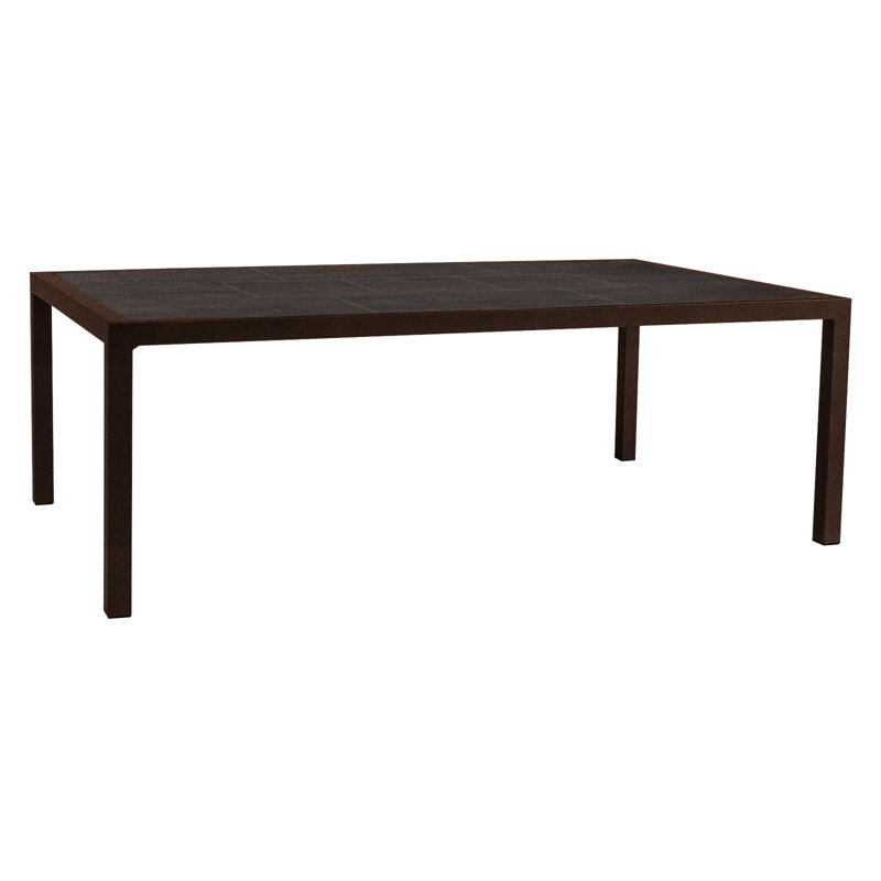 Quadra Outdoor Rectangle Dining Table, Urban Shift, Copper Creek