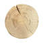 Souche de pin Woodland, support pour plante / table d'appoint / tabouret, 12 po x 18 po, vernis naturel transparent-1311871884