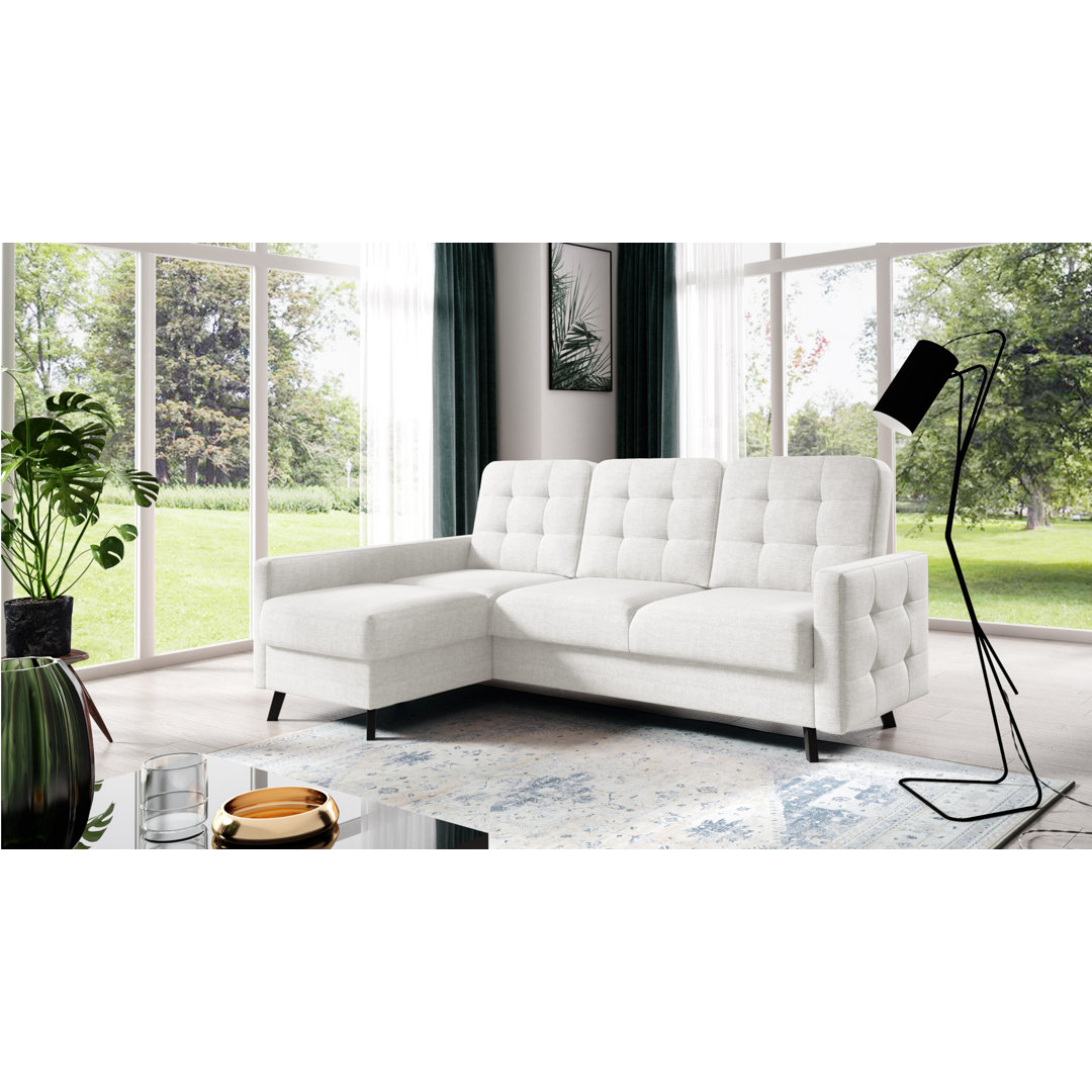 Ecksofa Garofalo mit Bettfunktion