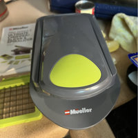 Mueller Pro-Series All-in-One, 12 Blade Vegetable Chopper,  Mandoline Slicer for Kitchen, Vegetable Slicer and Spiralizer, Cutter, Dicer,  Food Chopper, Grater, Kitchen Gadgets Sets with Container: Home & Kitchen