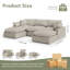 Canapé modulaire surdimensionné Cloud-1487244104