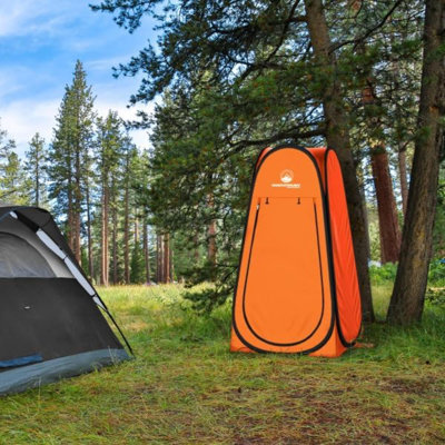 Pop Up Pod - tente de douche d'intimité, vestiaire ou cabine de toilette portable avec sac de transport pour le camping, la plage ou le hayon à l'extérieur