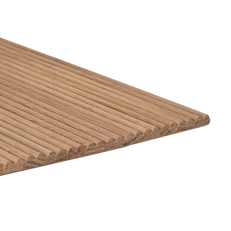 Panneaux muraux décoratifs Tambour, White Oak