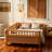 Full Size Wood Platform Bed for Kids, Wood Low Profile Full Bed with Rails for Girls and Boys, Natural (Patented Design)-447431047-447431064