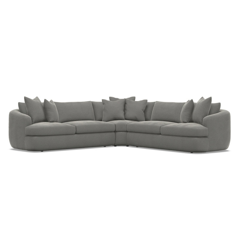 Jules Fabric 3 Pc Sectional, 1592-011