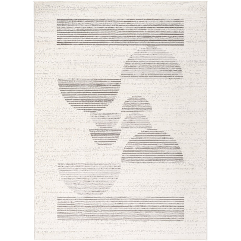 Alipio Abstract Indoor Rug, Rectangle 5' x 7'