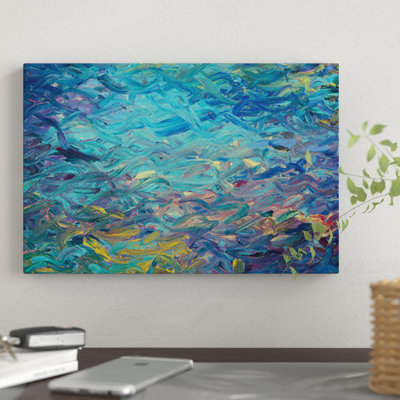 « bm 003 » par iris scott abstracts, impression sur toile
