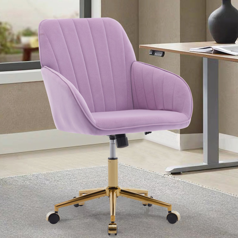 Chaise ergonomique ajustable pour la maison, la chambre ou le bureau, siège en velours pour un confort optimal et une durée d'assise confortable