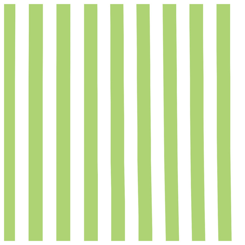 Green White Stripes Wall Tapestry - Stripes Wall Decor, H 68 po x l 80 po avec 4 œillets