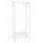 Dontrail 27.5'' Metal Rolling Clothing Rack