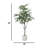63" Artificial Faux Eucalyptus Tree in a Beige Resin Planter | 63" Eucalyptus Tree