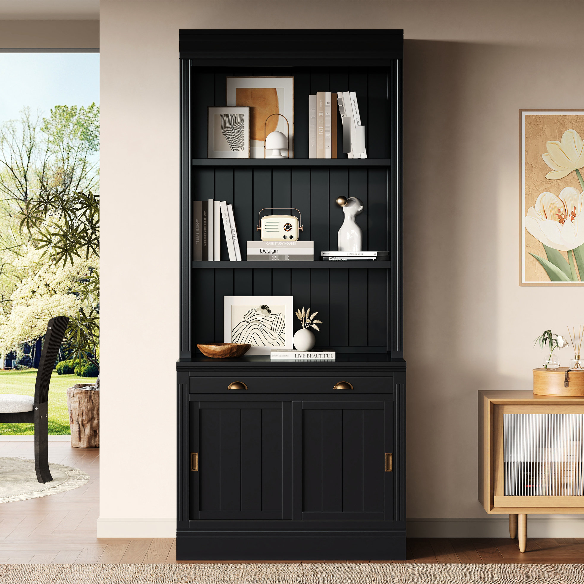 Rectangular Bookcase BoudoirBloom 83.4