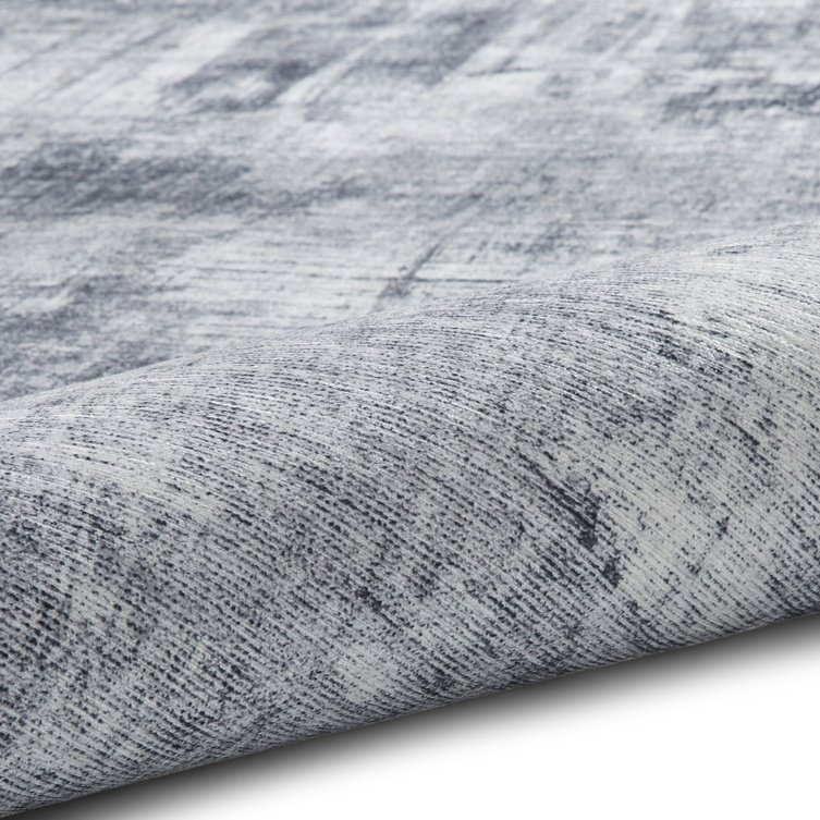 Aaliayah area rug Printed Rectangle Grey, Rectangle 120 x 170cm