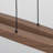 Modern Dimmable LED Linear Kitchen Island Pendant