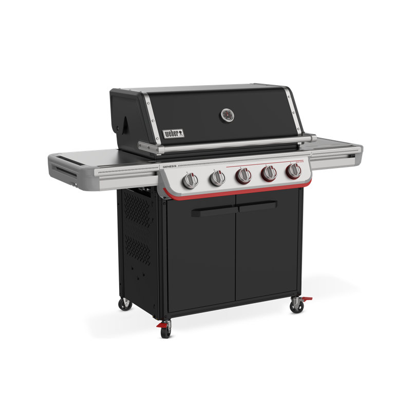 Weber Genesis E-525 Propane Gas Grill, Black