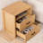 23” 2 Drawer Nightstand with Finished Back-641543665