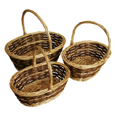 WaldImports Wicker Decorative Basket