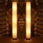 Daniel 160cm Silver Column Floor Lamp