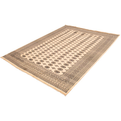 Phallyn One-of-a-Kind 9'2" X 12'1" New Age Wool Area Rug in Light Khaki