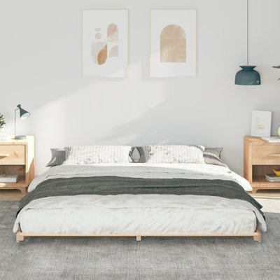 Solid Wood Bed