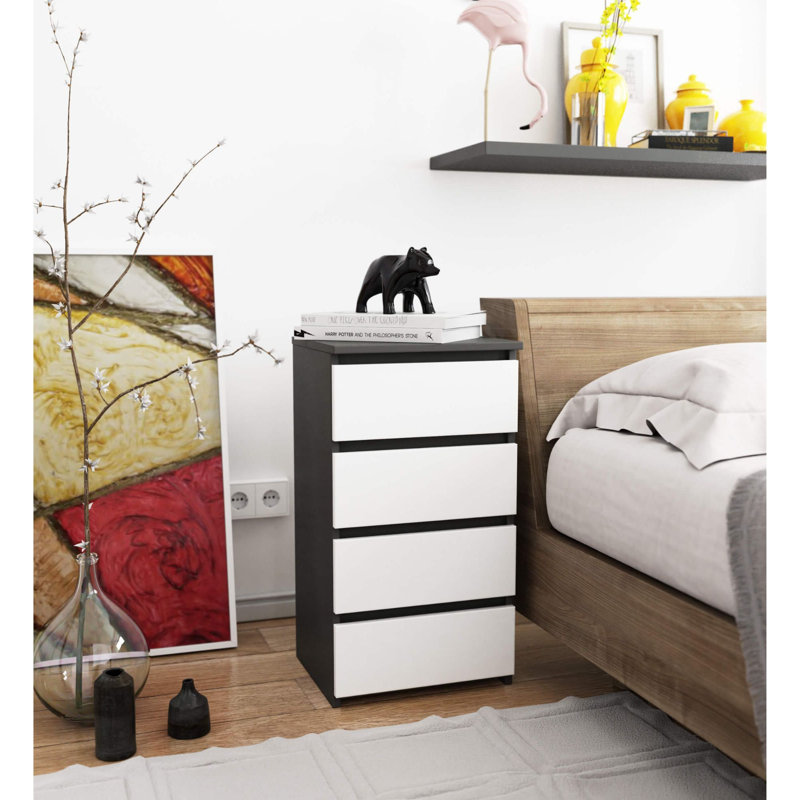 Steffi Particle Board Rectangle Console Accent Chest