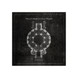 Plan Of Cathedral At Aix La Chapelle Print by Sofia Fox