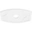 Médaillon de plafond contemporain en PVC de qualité architecturale Kailey l 24 po x H 16 po x P 2 po x P 13 po x P 1 po-36079198-137837514-137837603