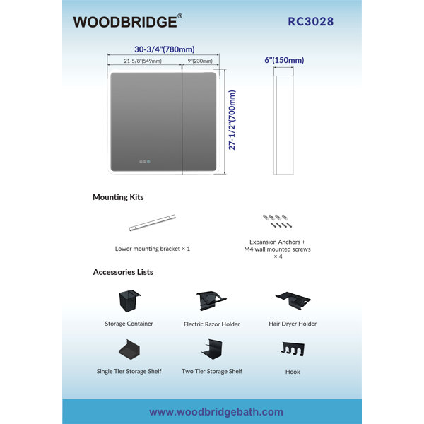 Dimensions du produit