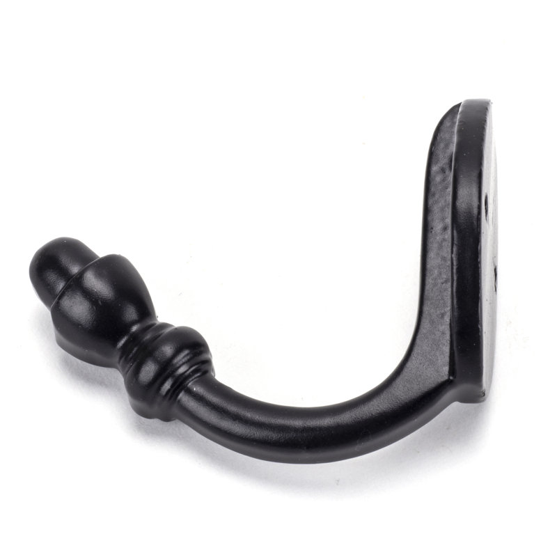 Coat Hooks Steel Wall Hook, Black