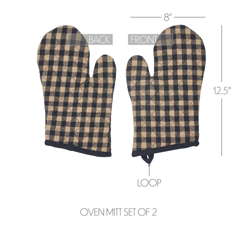 Ensemble de gants de cuisine 100% coton VHC Brands