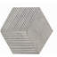 Carrelage hexagonal en marbre naturel Carrara