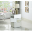 Chih Mirrored Glass Top End Table