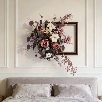 Wall-Mounted Artificial Flower