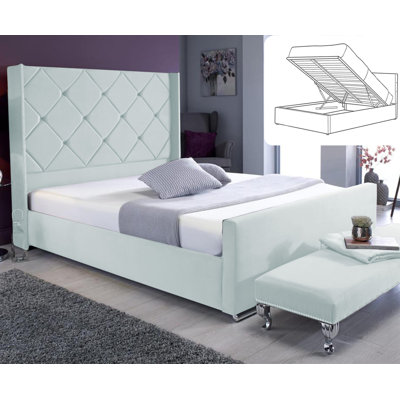 Upholstered Ottoman Storage Bed