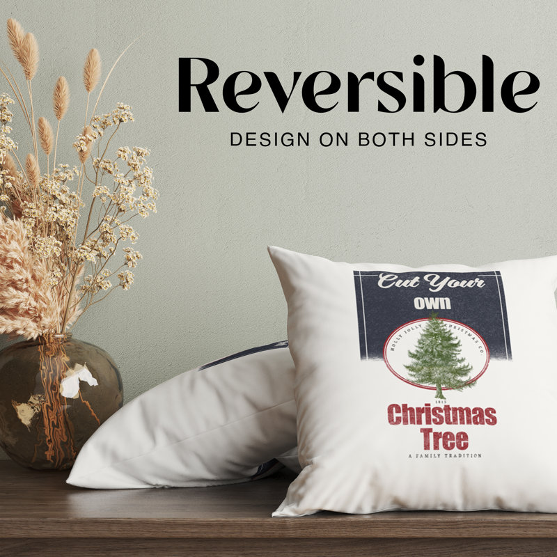 Housse de coussin Christmas, H 16 po x l 16 po