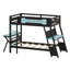 Système de lit superposé à double bureau avec connectivité USB et configuration de panneau perforé personnalisable-1905241113-1905241095