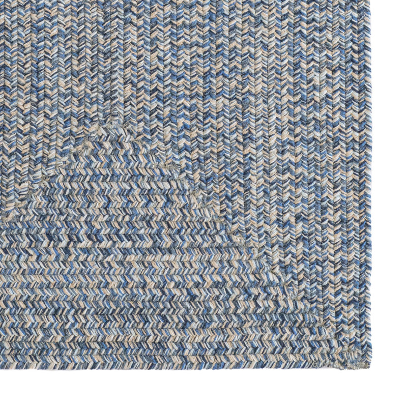 Windall Indoor / Outdoor Rug, Concentric Rectangle 11'4" x 14'4"