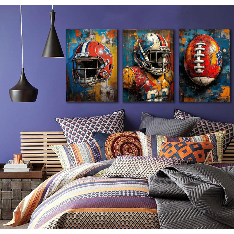 3 Piece Wrapped Canvas Print