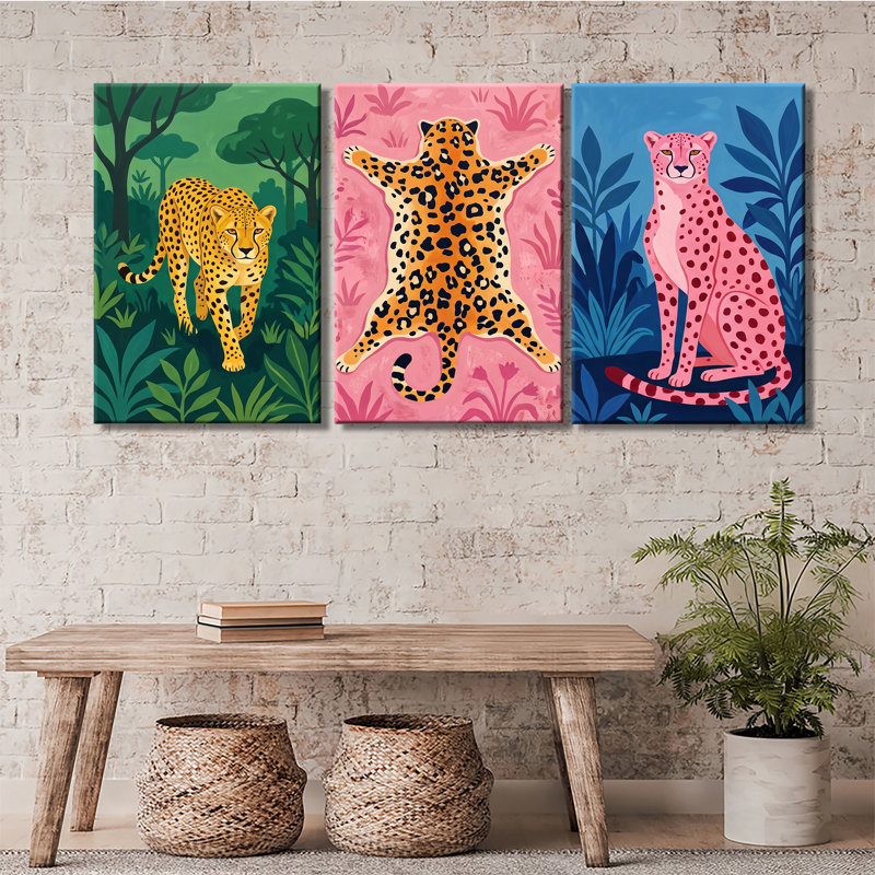 Ensemble de 3 impressions sur toiles tendues sur toile, 20*30inch*3
