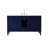 Rivers 60'' Single Bathroom Vanity with Marble Top-1042175123