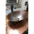 17" Oval Wired Rim Vessel Hammered Sink-99023264