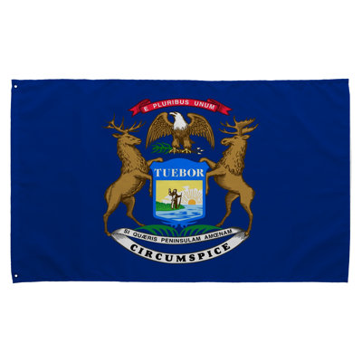 Michigan State Flag — Flag