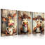 3 Piece Wrapped Canvas Print