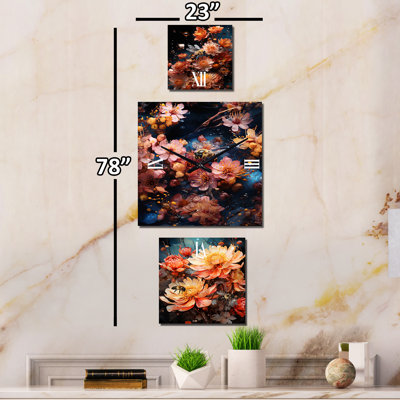 Geff Metal Wall Clock